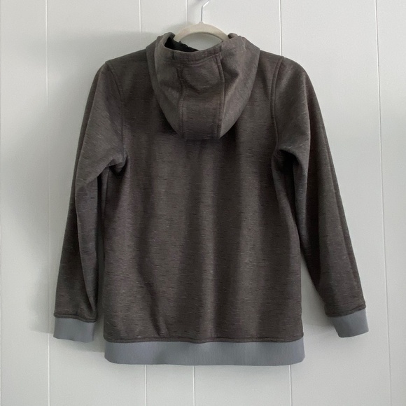 Ladies Under Armour Cold Gear grey 1/2 zip hoodie size S - Picture 2 of 9